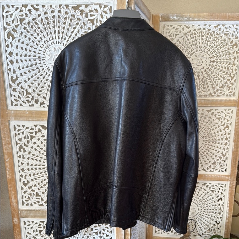 Pelle Studio Men's Black Leather Jacket - Picture 7 of 7